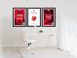 Heart & Home - Canada Day Series Posters